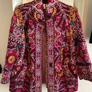 Beautiful sweater jacket from Anthropology